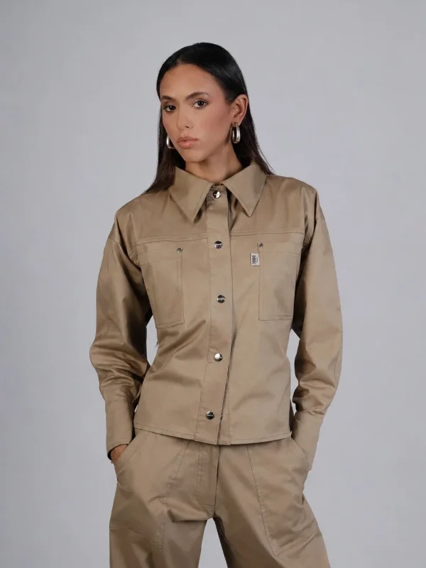 Veste cintrée beige - Léon